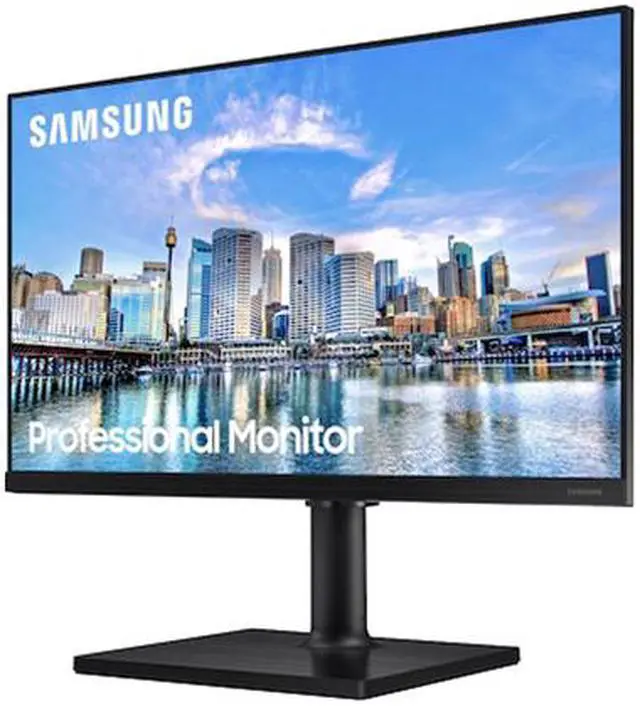 Alt view image 4 of 8 - SAMSUNG 24" IPS FHD Monitor 5 ms HDMI, DisplayPort Flat Panel LF24T454FQNXGO