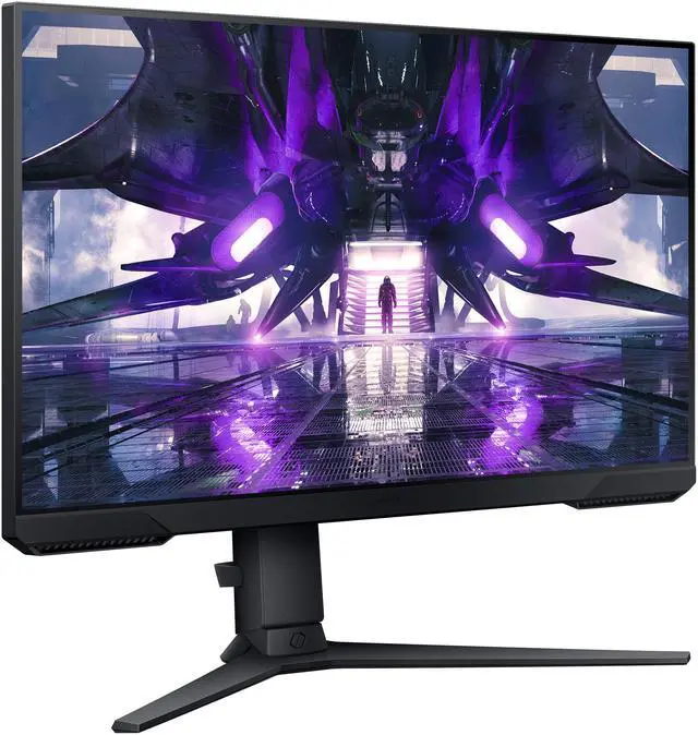 Alt view image 4 of 16 - SAMSUNG Odyssey G3 LS24AG302NNXZA 24" Full HD 1920 x 1080 144Hz 1ms HDMI, DisplayPort AMD FreeSync Tilt Swivel Pivot Height Adjust Gaming Monitor
