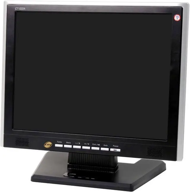 Alt view image 3 of 9 - CMV 15" Active Matrix, TFT LCD XGA LCD Monitor 16 ms CT-522A