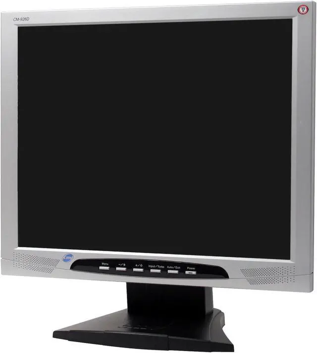 Alt view image 4 of 10 - CMV 19" TFT LCD SXGA LCD Monitor 21 ms D-Sub, DVI-D CM-926D