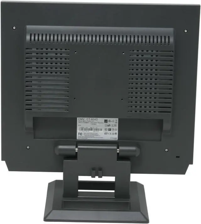 Alt view image 5 of 9 - CMV 19" Active Matrix, TFT LCD SXGA LCD Monitor 8 ms D-Sub, DVI-D CT-934D