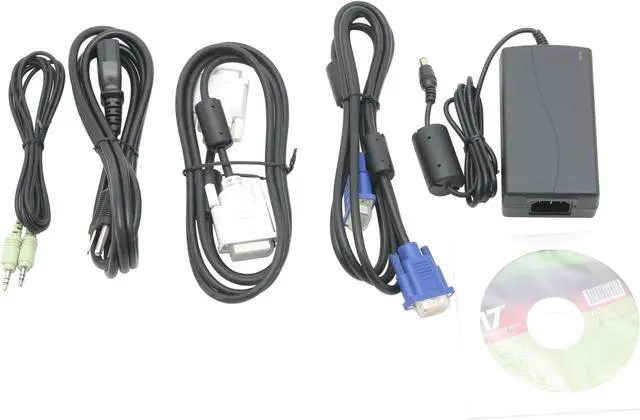 Alt view image 9 of 9 - Polyview 17" Active Matrix, TFT LCD SXGA LCD Monitor 10 ms V17D