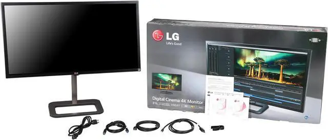 Alt view image 10 of 10 - LG 31MU97-B Black 31" Digital Cinema 4K 4096 x 2160 IPS LED Monitor 17:9 10-Bit Color Depth Dual Color Space with AdobeRGB 99.5%, VESA Mountable USB 3.0 HDMI DisplayPort Headphone Out