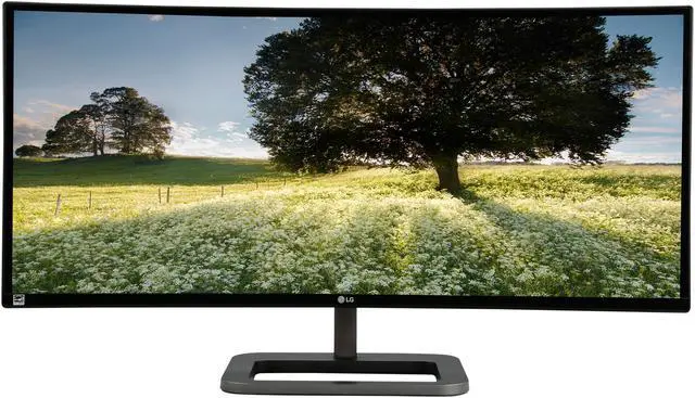 Alt view image 3 of 7 - LG 34UC87M-B Black 34" 5m (GTG) Curved Monitor 300 cd/m2 IPS Panel HDMI/ Thunderbolt ports DCR Mega Infinity