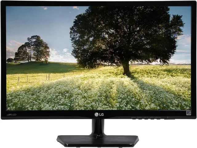 Alt view image 2 of 7 - LG 23" 60 Hz IPS FHD LCD Monitor IPS 5ms (GTG) D-Sub, HDMI 23MP47HQ