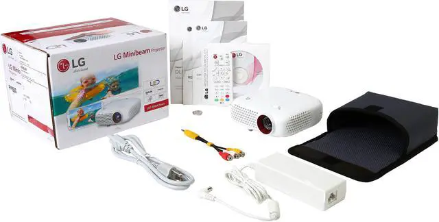 Alt view image 9 of 9 - LG PW600G Portable 3D Ready LED DLP Pico / Portable Projector, 1280 x 800, 100000:1, 600 ANSI Lumens, USB, Built-in Speaker