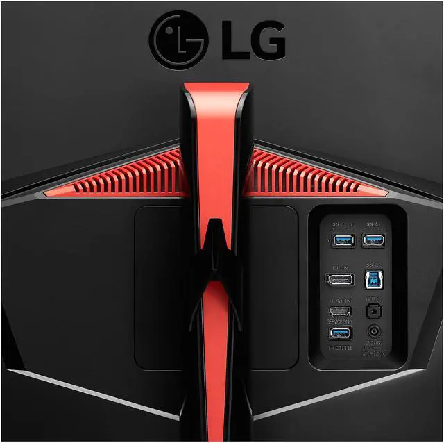 Alt view image 7 of 7 - LG 34UC89G 34" Black Bezel-less Full HD 21:9 2560 x 1080 2K 144Hz Refresh Rate, 5ms Response Time IPS Curved LED G-Sync Gaming Monitor, On-Screen Control, HDMI, DisplayPort, Screen Split