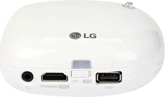 Alt view image 4 of 7 - LG Electronics PV150G LED Pico / Portable Minibeam Projector with Embedded Battery and Wireless Screen Share