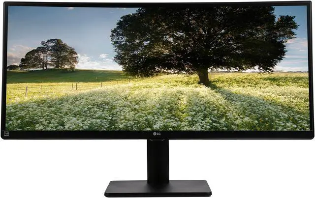 Alt view image 3 of 7 - LG 34UB67-B Black 34" 21:9 UltraWide IPS LED Backlight LCD Monitor, DVI, HDMI, DisplayPort, USB, Built-in Speakers 300 cd/m2, Tilt Swivel Height Adjustable