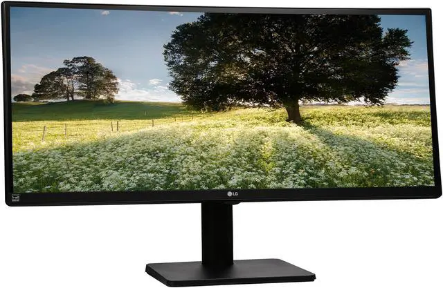Alt view image 4 of 7 - LG 34UB67-B Black 34" 21:9 UltraWide IPS LED Backlight LCD Monitor, DVI, HDMI, DisplayPort, USB, Built-in Speakers 300 cd/m2, Tilt Swivel Height Adjustable