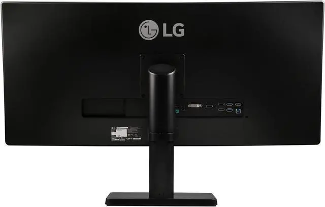Alt view image 6 of 7 - LG 34UB67-B Black 34" 21:9 UltraWide IPS LED Backlight LCD Monitor, DVI, HDMI, DisplayPort, USB, Built-in Speakers 300 cd/m2, Tilt Swivel Height Adjustable