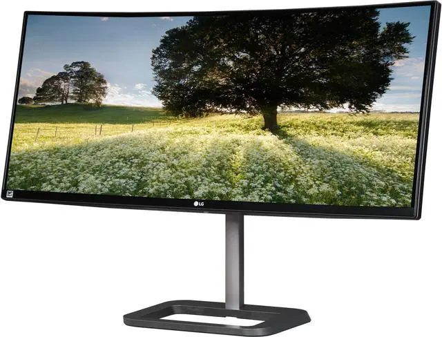 Main image of LG 34UC87C Black 34" 5ms Ultrawide QHD Curved Monitor IPS Panel 300 cd/m2 5000000:1, HDMI, DisplayPort, USB3.0, 7w x 2 speakers, 4-Screen Split, Flicker Safe