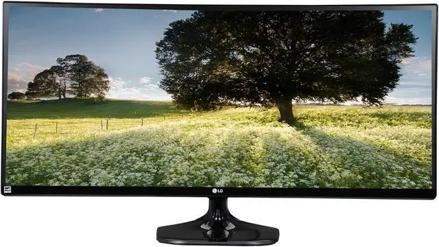 Alt view image 2 of 7 - LG 34UM57-P Black 34" Ultrawide LED Backlight FreeSync Monitor IPS Panel 250 cd/m2 DFC 5million:1, Dual HDMI, DisplayPort