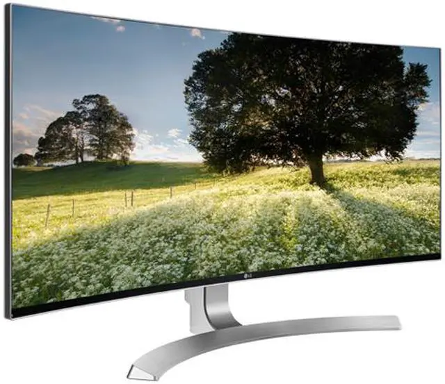 Alt view image 3 of 10 - LG 34UC98-W 34" Curved FreeSync IPS Monitor 3440 x 1440 WQHD 5ms 21:9 UltraWide On-Screen Control with 4-way Screen Split, Thunderbolt 2.0 and USB 3.0 Quick Charge