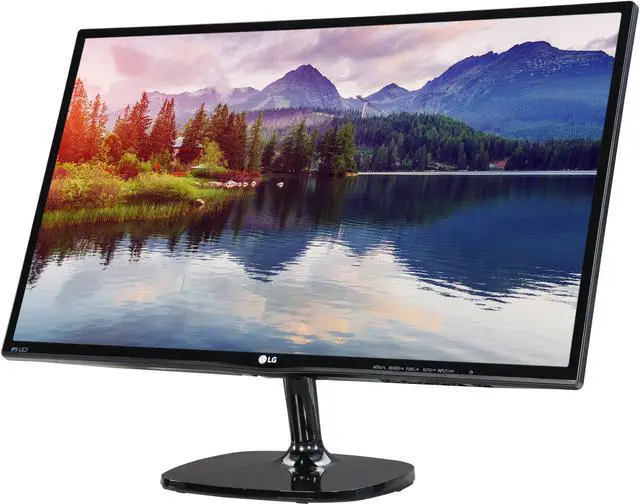 Main image of LG 27MP48HQ-P Black 27" IPS LED LCD Monitor, 1920 x 1080, 5ms Response Time, 60 Hz Refresh Rate, D-Sub, HDMI