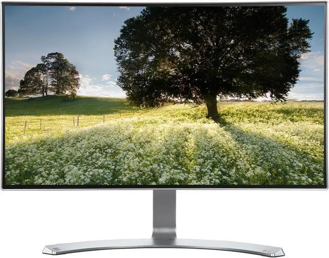 Alt view image 2 of 8 - LG 24MP88HV-S 24" Silver Full HD IPS Monitor Widescreen 1920 x 1080 Flicker Safe Black Stabilizer and On Screen Control w/ Screen Split 2.0 HDMI