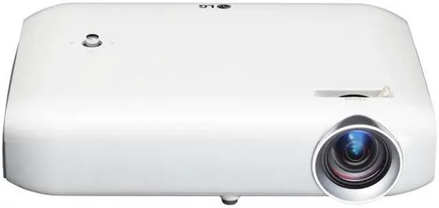 Alt view image 2 of 6 - LG PW1000 Minibeam LED Projector With Screen Share and Bluetooth Sound out, 1000 ANSI Lumens, 100000:1 Contrast Ratio, 40" Projection Image, HDMI, USB, Digital TV Tuner, Built-in Speaker