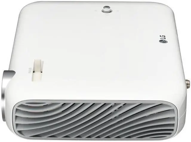 Alt view image 4 of 6 - LG PW1000 Minibeam LED Projector With Screen Share and Bluetooth Sound out, 1000 ANSI Lumens, 100000:1 Contrast Ratio, 40" Projection Image, HDMI, USB, Digital TV Tuner, Built-in Speaker