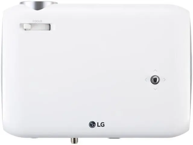Alt view image 5 of 6 - LG PW1000 Minibeam LED Projector With Screen Share and Bluetooth Sound out, 1000 ANSI Lumens, 100000:1 Contrast Ratio, 40" Projection Image, HDMI, USB, Digital TV Tuner, Built-in Speaker