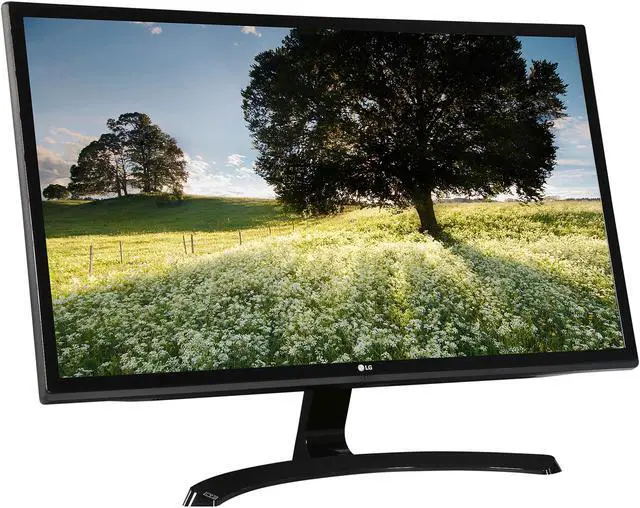 Alt view image 3 of 7 - LG 27UD58-B IPS 4K UHD Free-Sync Gaming Monitor, 3840 x 2160, 1000:1 Contrast Ratio, DisplayPort, HDMI, Tilt, VESA Compatible
