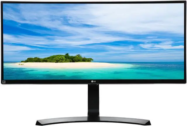Alt view image 2 of 8 - LG 34UM88C-P 34" FreeSync IPS LED Monitor 3440 x 1440 WQHD 21:9 UltraWide 60HZ USB 3.0 Quick Charge HDMI DisplayPort Connectors Certified Refurbished