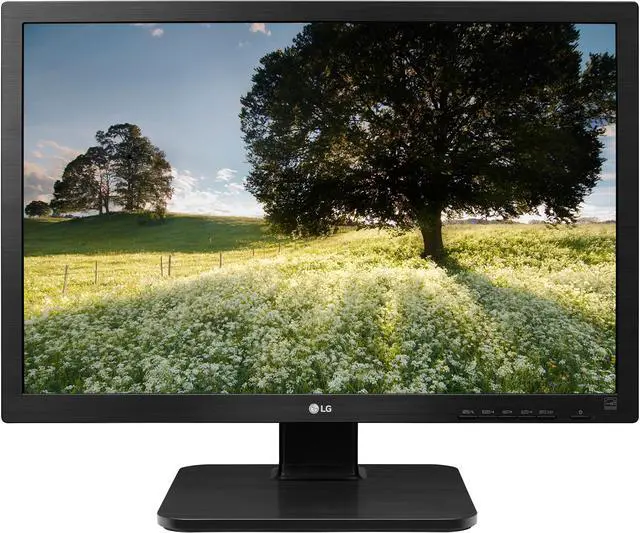 Main image of LG 24MB65PY-I Black 24" 1920 x 1200 Monitor, 300 cd/m2, D-Sub, DVI, Display Port, USB 2.0, Tilt, Swivel, Pivot, Height Adjustable, VESA Compatible