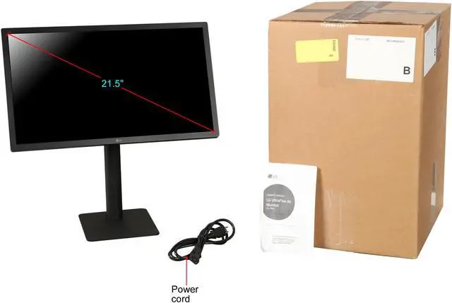 Alt view image 8 of 8 - LG 21.5" IPS 4K Ultra HD UltraFine 4K IPS LED Monitor 12ms / 14ms (GTG) USB-C 22MD4KA-B