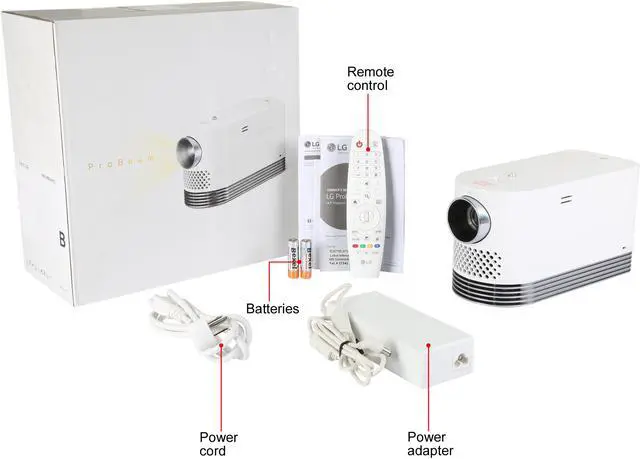 Alt view image 10 of 10 - LG HF80JA FHD (1920 x 1080) DLP Home Theater Projector Up to 2,000 lumens 150000:1