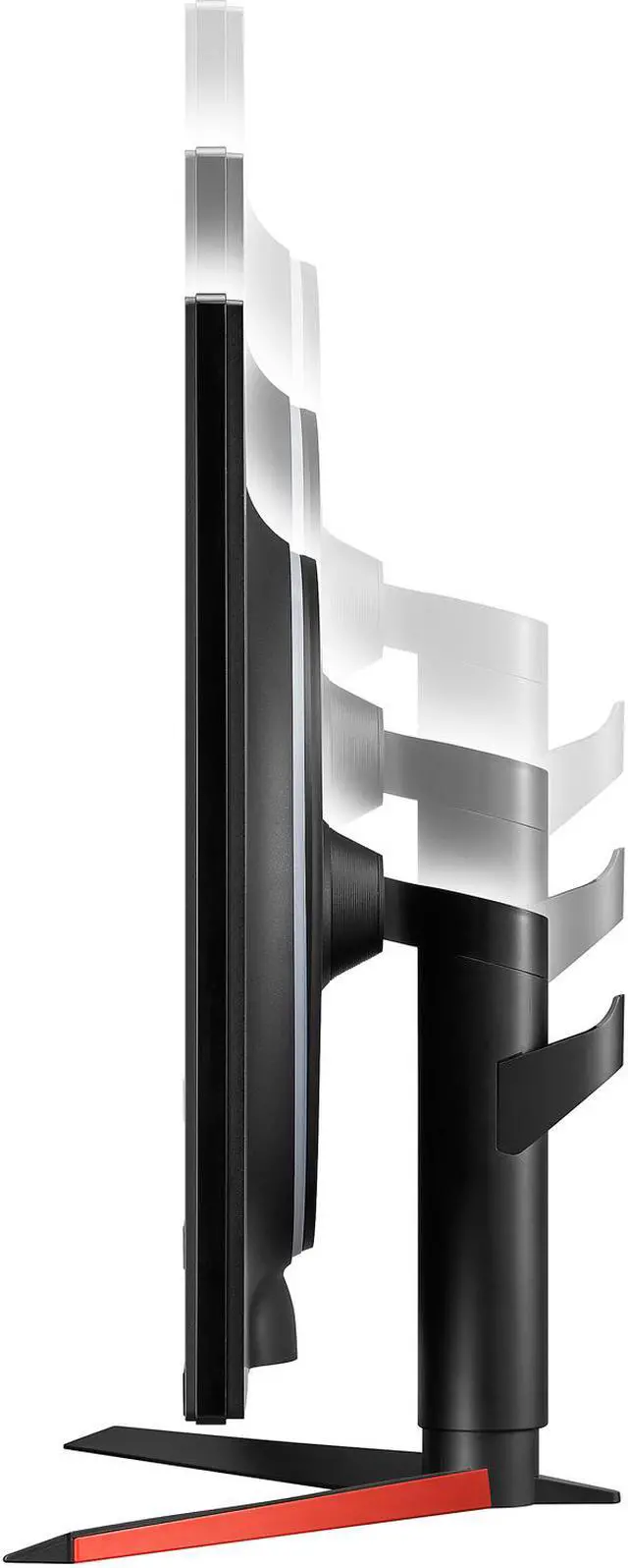 Alt view image 9 of 11 - LG 32GK850G Black 31.5" QHD 2560 x 1440 144Hz NVIDIA G-Sync Gaming Monitor, HDMI, DisplayPort, USB3.0, Tilt, Swivel, Pivot, Height Adjustable