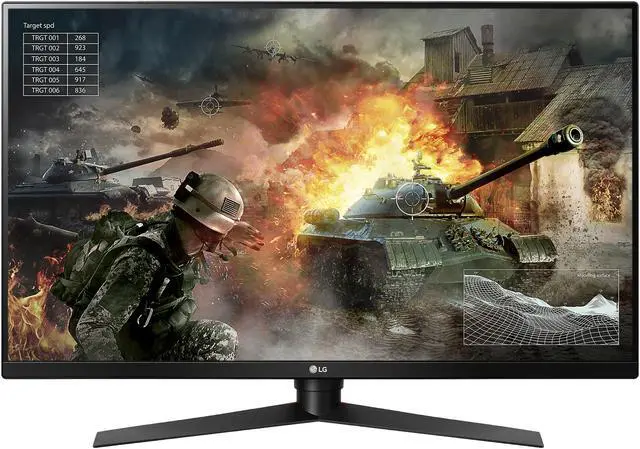 Alt view image 4 of 11 - LG 32GK850G Black 31.5" QHD 2560 x 1440 144Hz NVIDIA G-Sync Gaming Monitor, HDMI, DisplayPort, USB3.0, Tilt, Swivel, Pivot, Height Adjustable