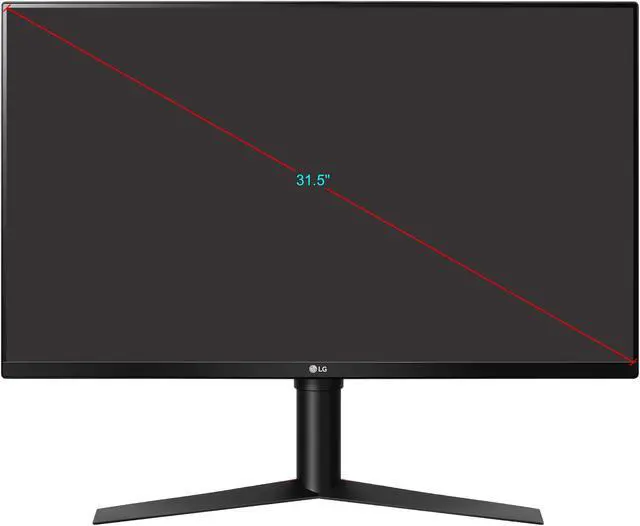 Alt view image 11 of 11 - LG 32GK850G Black 31.5" QHD 2560 x 1440 144Hz NVIDIA G-Sync Gaming Monitor, HDMI, DisplayPort, USB3.0, Tilt, Swivel, Pivot, Height Adjustable