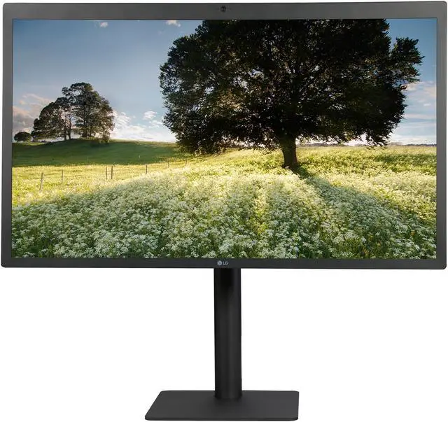 Alt view image 3 of 8 - LG UltraFine 27MD5KB-B Black 27" 5K WFHD IPS LED Monitor,  500 cd/m2, Thunderbolt, Tilt, Height Adjustable, VESA Compatible