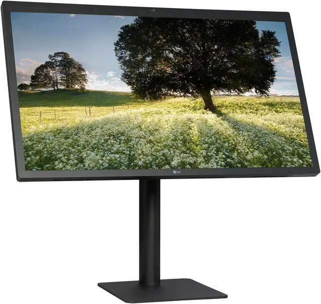 Alt view image 4 of 8 - LG UltraFine 27MD5KB-B Black 27" 5K WFHD IPS LED Monitor,  500 cd/m2, Thunderbolt, Tilt, Height Adjustable, VESA Compatible