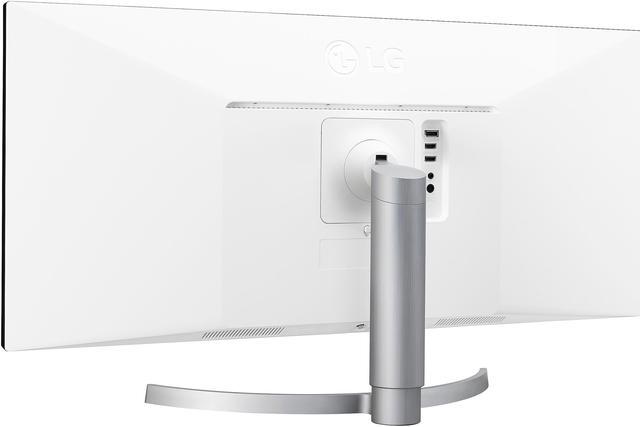Alt view image 6 of 7 - LG 34WK650-W Black/Silver 34" FHD 1080p HDR AMD FreeSync UltraWide LED Monitor, 300 cd/m2, HDMI, DisplayPort, Tilt, Height Adjustable, VESA Compatible