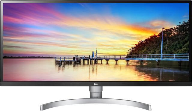 Alt view image 2 of 7 - LG 34WK650-W Black/Silver 34" FHD 1080p HDR AMD FreeSync UltraWide LED Monitor, 300 cd/m2, HDMI, DisplayPort, Tilt, Height Adjustable, VESA Compatible