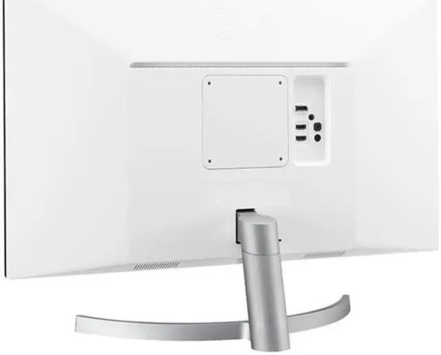 Alt view image 6 of 7 - LG 27UK600-W Black/Silver 27" IPS 4k UHD Widescreen Monitor HDR 10 AMD FreeSync 60Hz 1000:1 VESA Display Port 2x HDMI Headphone Out