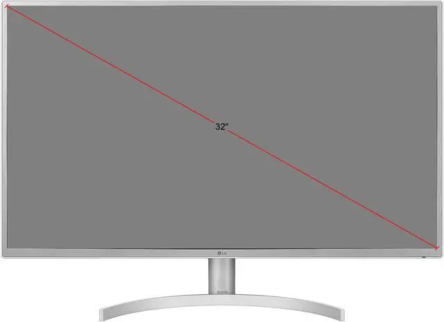 Alt view image 8 of 8 - LG 32QK500-W 31.5" IPS QHD (2560 x 1440) Widescreen Monitor FreeSync 75Hz VESA 2xHDMI DisplayPort Mini DisplayPort Headphone Out