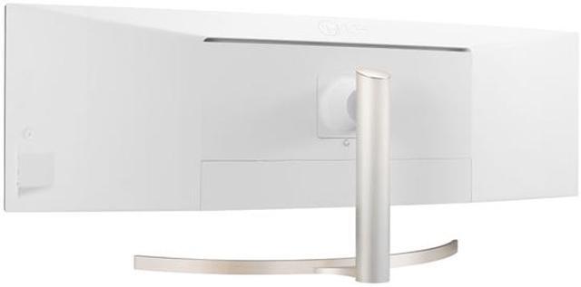Alt view image 9 of 10 - LG 49WL95C-W 49" Dual Quad HD 5120 x 1440 2K 60 Hz 2 x HDMI DisplayPort USB Type-C Built-in Speakers HDR 10 UltraWide Anti-Glare Backlit LED Curved Monitor