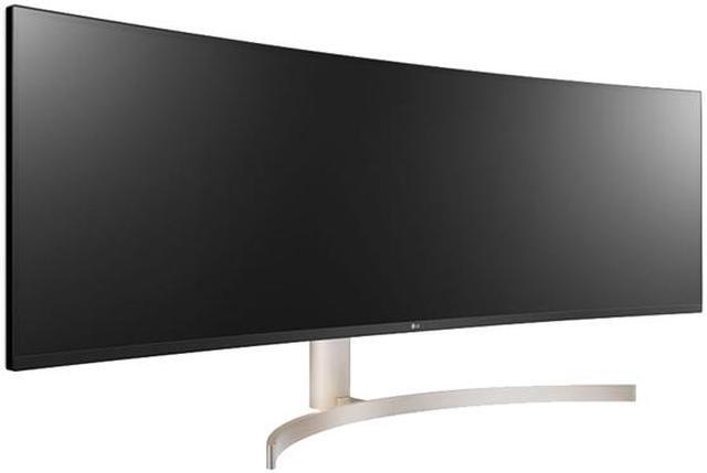 Alt view image 5 of 10 - LG 49WL95C-W 49" Dual Quad HD 5120 x 1440 2K 60 Hz 2 x HDMI DisplayPort USB Type-C Built-in Speakers HDR 10 UltraWide Anti-Glare Backlit LED Curved Monitor