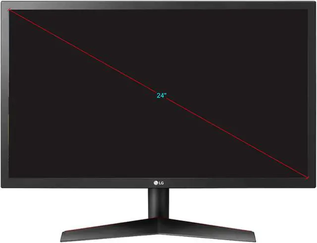 Alt view image 2 of 9 - LG 24" 144 Hz TN FHD Gaming Monitor FreeSync (AMD Adaptive Sync) HDMI, DisplayPort ULTRAGEAR 24GL65B-B