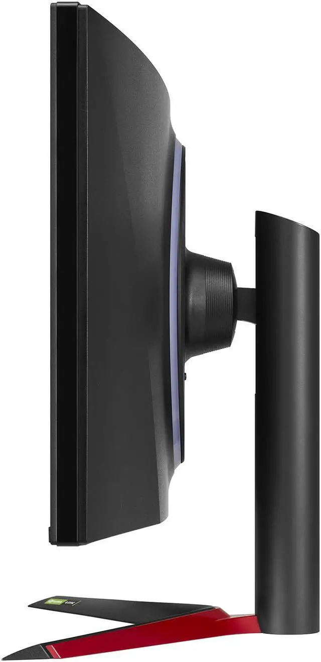 Alt view image 5 of 12 - LG UltraGear 38" Curved Gaming Monitor 21:9 Curved WQHD+ Nano IPS 1ms 144Hz HDR 400 Sphere Lighting 2.0 3-Side Virtually Borderless Tilt, Height Adjust 38GL950G-B