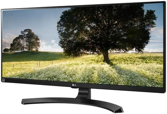 Alt view image 2 of 5 - LG 34WL750-B 34" Quad HD 3440 x 1440 2K 60Hz 2xHDMI DisplayPort AMD Radeon FreeSync Flicker Safe HDR10 3-Side Virtually Borderless Anti-Glare UltraWide Backlit LED IPS Monitor