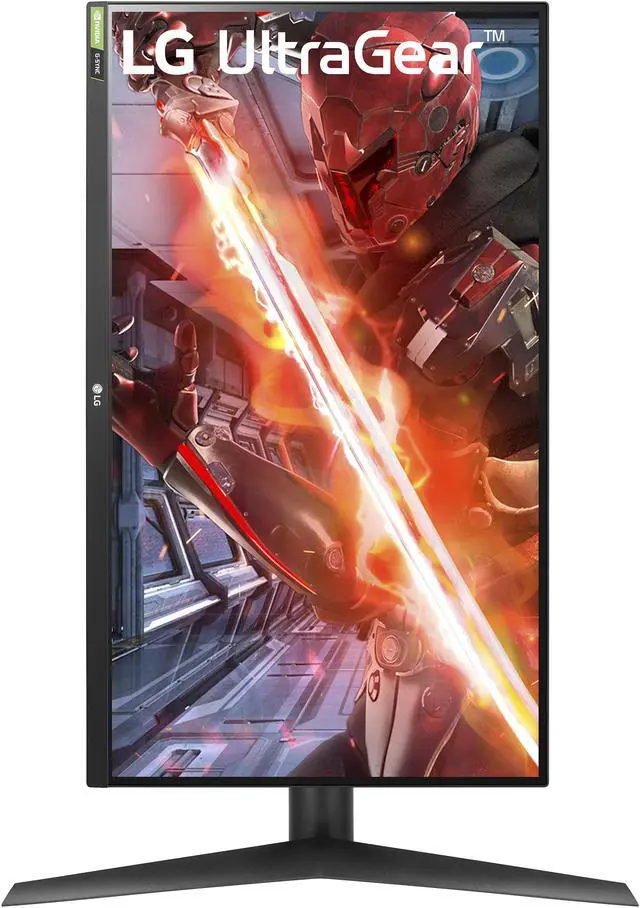 Alt view image 13 of 13 - LG 27" Gaming Monitor Full HD 1920 x 1080 1ms (GTG) 240Hz 2xHDMI DisplayPort USB Hub AMD RADEON FreeSync G-Sync Compatible Flicker Safe Backlit LED Height, Pivot, Tilt Adjust 27GN750-B