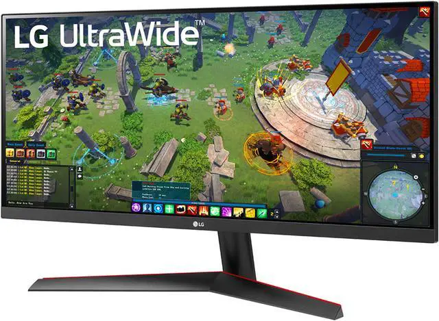Alt view image 2 of 7 - LG 29" Monitor 75 Hz IPS UWFHD  FreeSync (AMD Adaptive Sync) 2560 x 1080 HDMI, DisplayPort  with USB Type-C 29WP60G-B