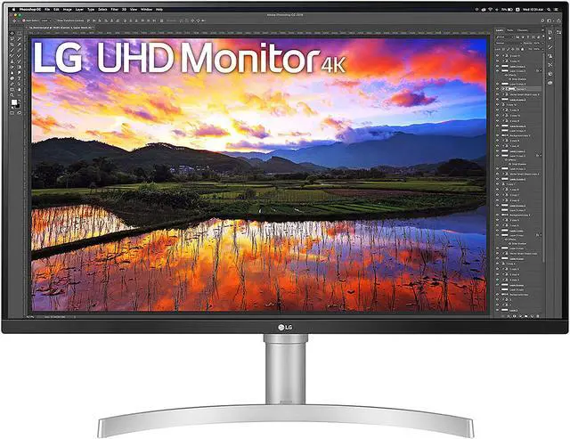 Main image of LG 31.5" 60 Hz IPS UHD IPS HDR Monitor, A-Grade 5 ms (GTG) AMD FreeSync HDMI, DisplayPort 32UN650-W
