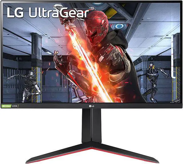 Main image of LG 27GN650-B 27" Full HD 1920 x 1080 1ms (GTG) 144 Hz 2 x HDMI, DisplayPort, Headphone Out NVIDIA G-SYNC Compatible with AMD FreeSync Premium Gaming Monitor