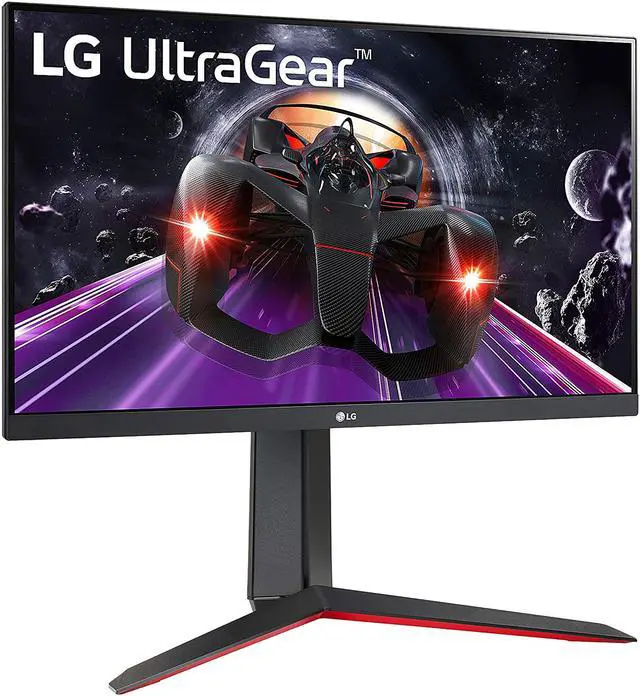 Alt view image 4 of 10 - LG 24" 24GN650-B UltraGear FHD IPS 1ms 144Hz HDR HDMI, DisplayPort, Audio AMD FreeSync Premium Tilt Pivot Height Adjust Gaming Monitor