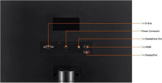 Alt view image 11 of 11 - LG 24MP60G-B 24" Full HD 1920 x 1080 75 Hz 1 ms MBR D-Sub, HDMI, DisplayPort, Headphone Out FreeSync (AMD Adaptive Sync) IPS Gaming Monitor
