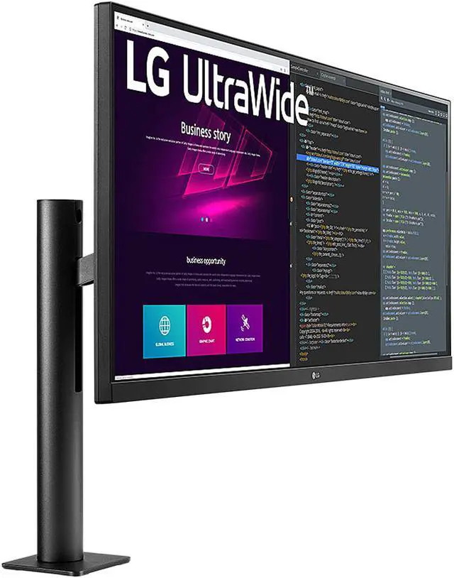 Alt view image 4 of 18 - LG UltraWide 34WN780-B 34" UWQHD 3440 x 1440 (2K) 75 Hz HDMI, DisplayPort, USB, Audio FreeSync (AMD Adaptive Sync) Built-in Speakers IPS Monitor