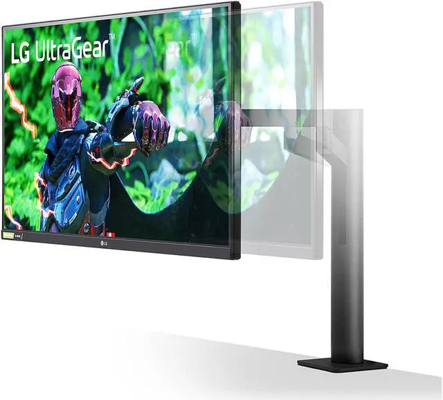 Alt view image 4 of 18 - LG 27" 144 Hz Nano IPS QHD Nano IPS Gaming Monitor NVIDIA G-SYNC Compatible with AMD FreeSync DCI-P3 98% (CIE1976) HDMI, DisplayPort, Audio UltraGear 27GN880-B